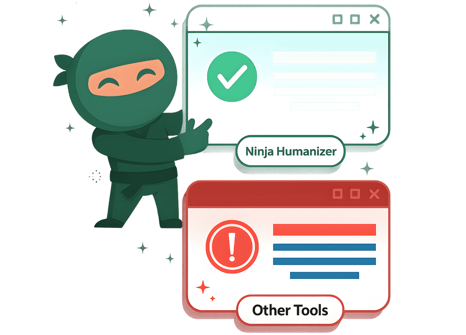 Conecta lectores con texto humanizado